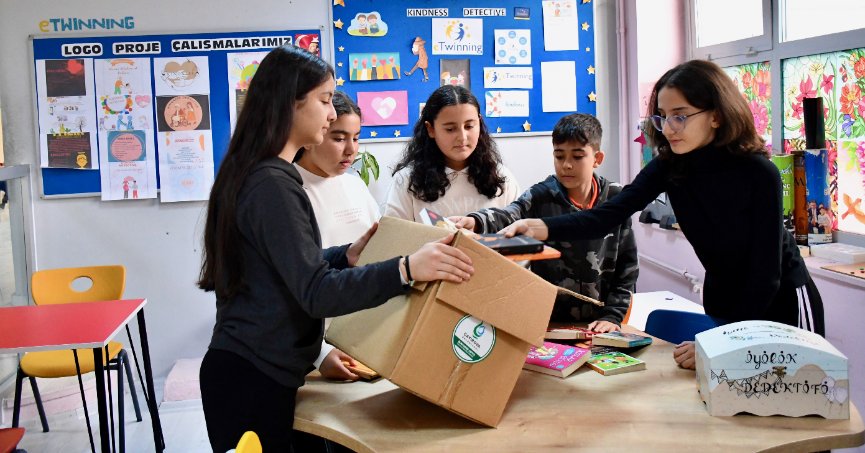 “Dedektif” öğrenciler iyiliğin izini sürüyor