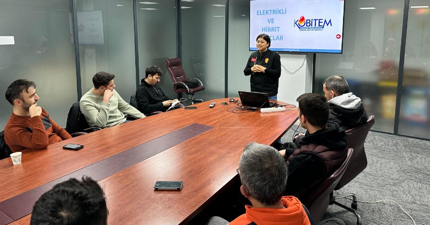 İtfaiyeden elektrikli araçlara müdahale eğitimi