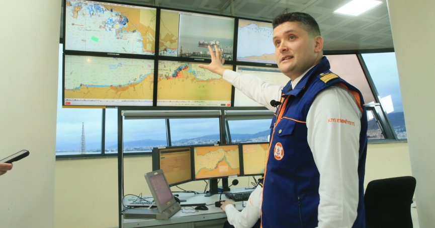 Deniz trafiğini kontrol altında tutuyorlar