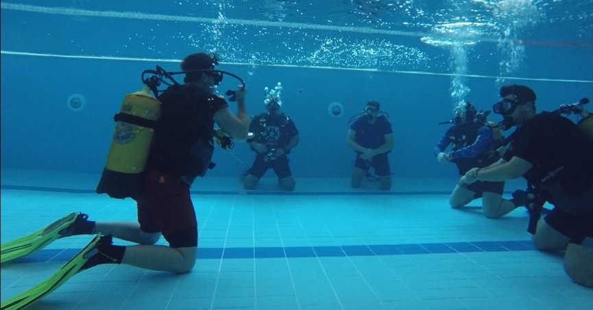 İtfaiyenin dalgıçları her an göreve hazır