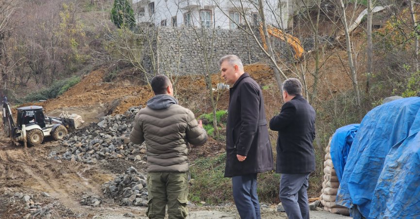 Toprak kayan alan güvenli hale getirildi