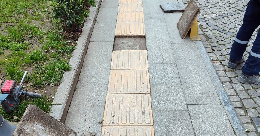 21. Sokak’ta eksikler giderildi