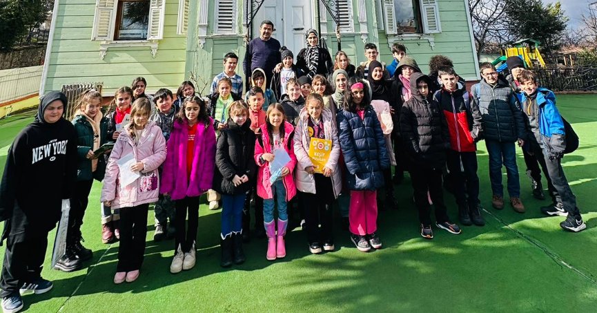 Minik kitapseverlerden İstanbul turu