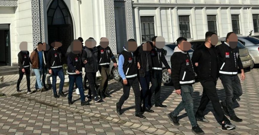 Kocaeli’de yağma suçundan 4 tutuklama