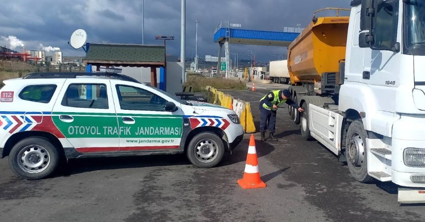 Ocak’ta 112 bin araç kontrol edildi