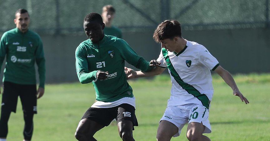 U19 ile prova yaptık