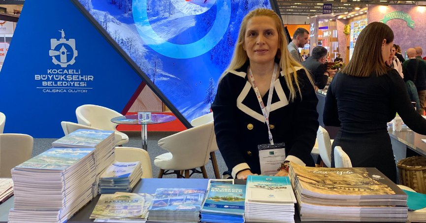 Turizm fuarında Gölcük Başiskele standı kuruldu