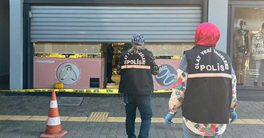 AVM’deki kuyumcuya akılalmaz soygun