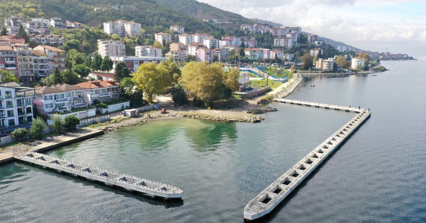 Değirmendere’ye 142 kayıklık çekek yeri