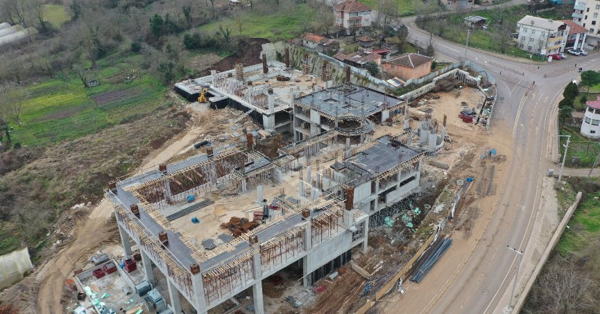 Yeniköy Termal Tesisi yükseliyor