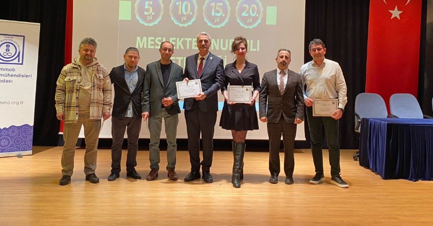 MMO’dan üyelerine meslekte onur töreni