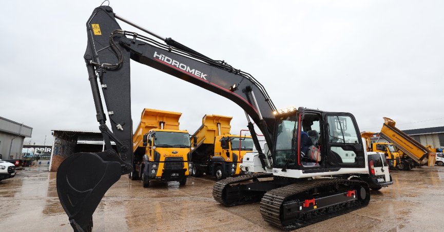 Başiskele filosuna yeni iş makinesi