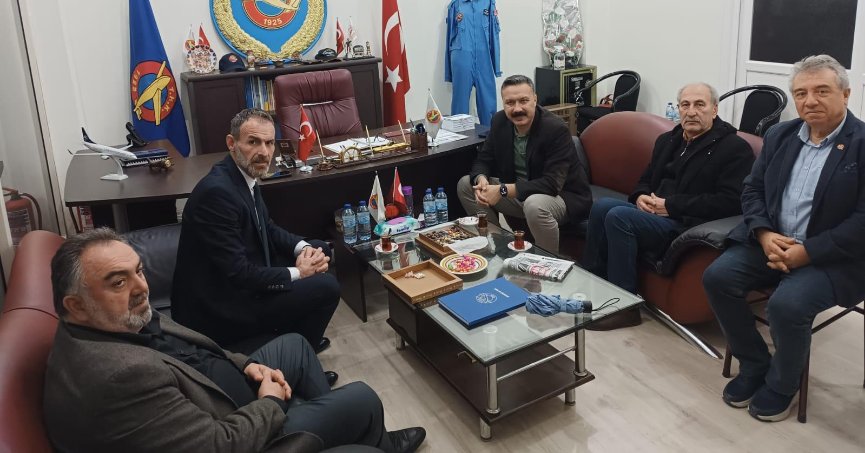 Kaymakam Gültekin’den THK Gölcük’e ziyaret