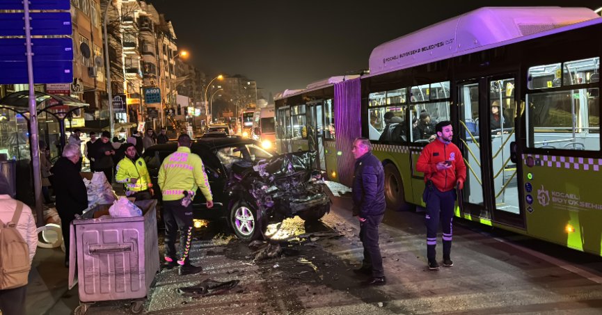 Zincirleme trafik kazasında 7 kişi yaralandı