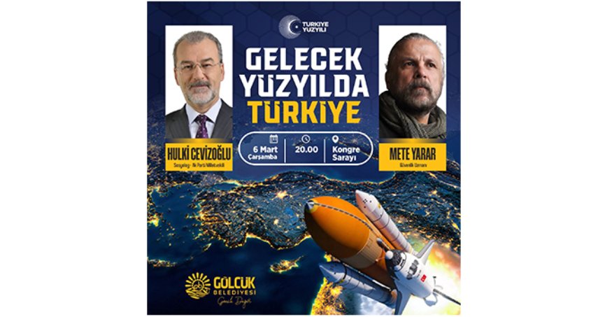 Hulki Cevizoğlu ve Mete Yarar Gölcük’e geliyor