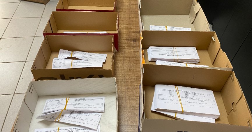 Seçmen kağıtlarının dağıtımına başlandı