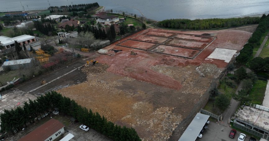 Kocaeli’nin yeni tenis merkezinde temel hazırlığı
