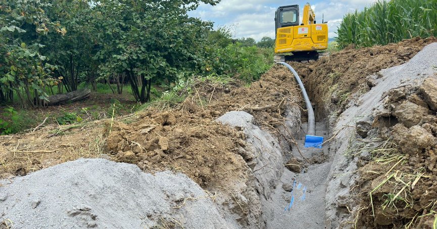 İSU’dan tarımsal sulama için yeni sulama suyu hatları