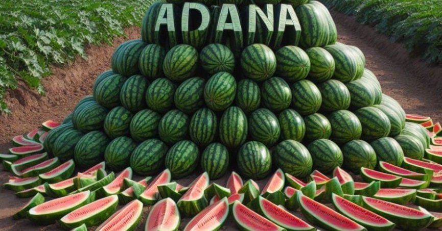 Adana karpuz üretiminde Türkiye’de birincisi oldu