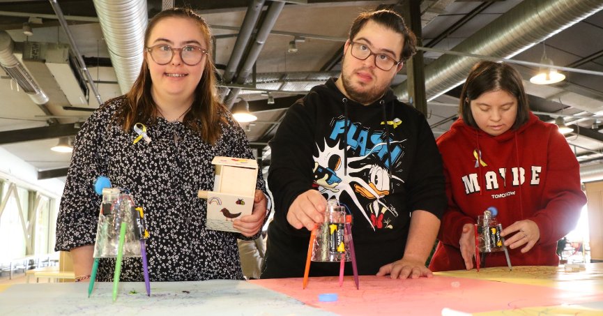 Özel bireyler, etkinlikte eğlendi