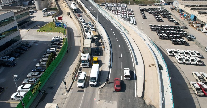 Darıca Osmangazi ilave köprüsü trafiğe açıldı