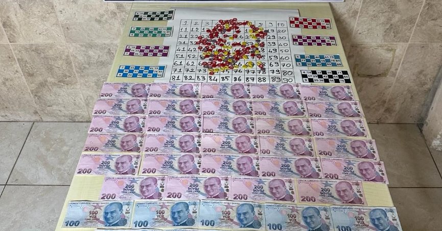 Kumar oynayan 6 kişiye 38 bin TL ceza