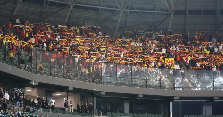 Göztepe taraftarı olay çıkardı