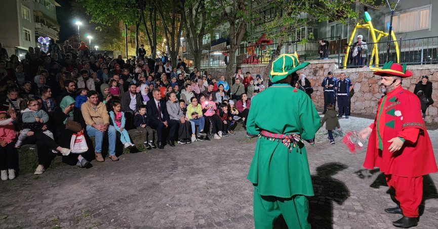 Çocuklar Ramazan şenlikleri ile mutlu