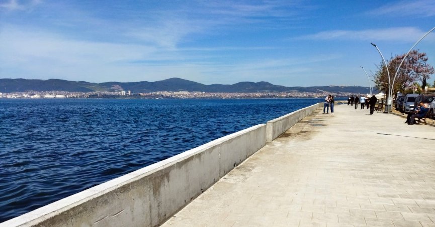 Kuruçeşme sahiline düzenleme yapıldı