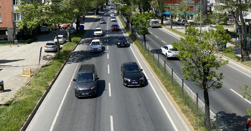 Bayram dönüşü trafik yoğunluğu