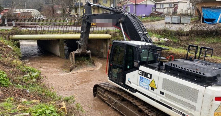 Üç ayda 108 bin 650 metre dere temizliği