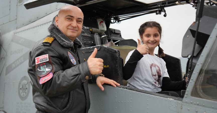 Çocuklar, gurur ve mutluluğu yaşadı