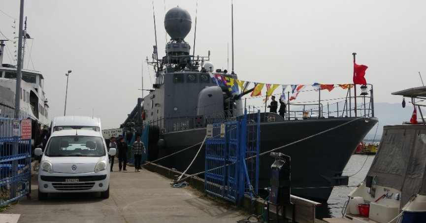 TCG Fırtına’ya hayran kaldılar