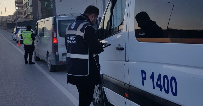 Kent genelinde servis denetimi