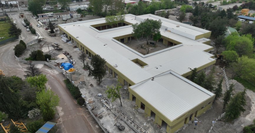 Engelsiz yaşam merkezi inşası devam ediyor