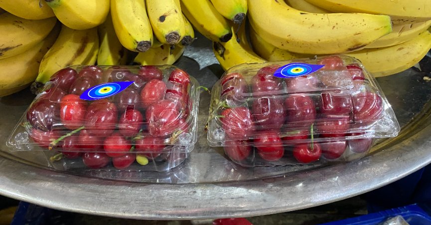 Kiraz, pazarda paketi 75 liradan satışta