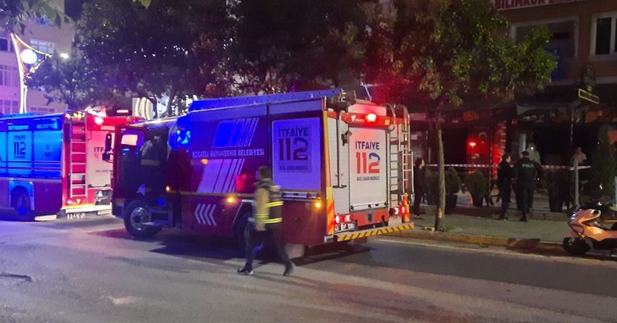 Restoran yangını hasara yol açtı