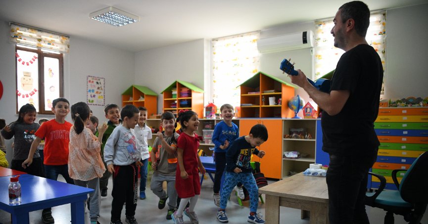 Çocuk kulüplerinde eğlenceli etkinlikler