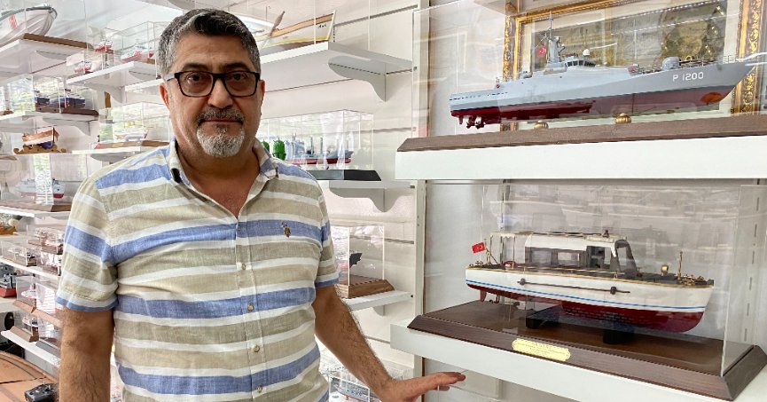 ‘Oluşturduğumuz takım ile model gemileri üretiyoruz’