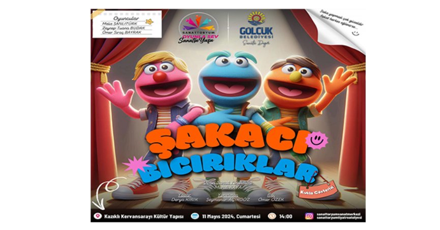 Gölcüklü çocuklar eğlenceye doyacak
