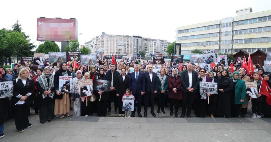 Filistinli anneler için buluştular