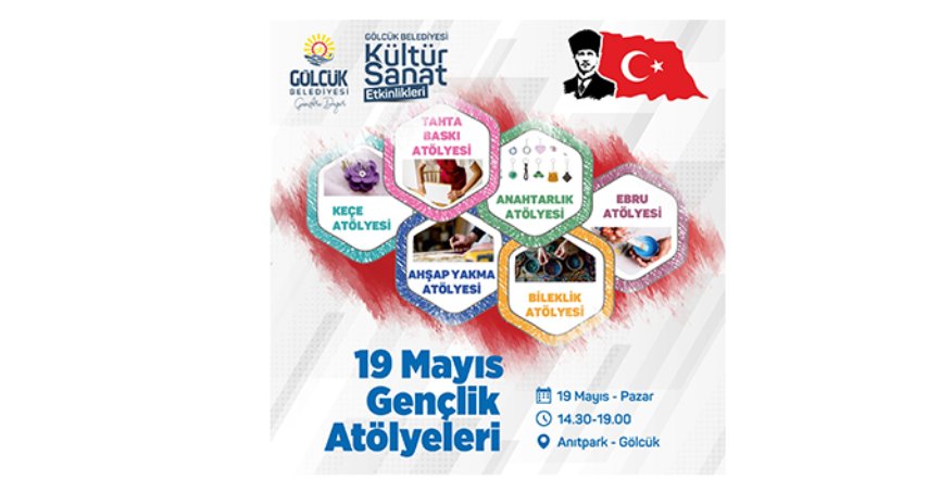19 Mayıs coşkusu sanatla renklenecek