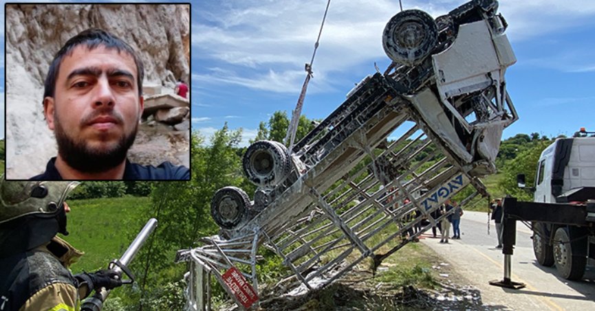 Tüp yüklü kamyonet kaza yapmıştı: 1 ölü