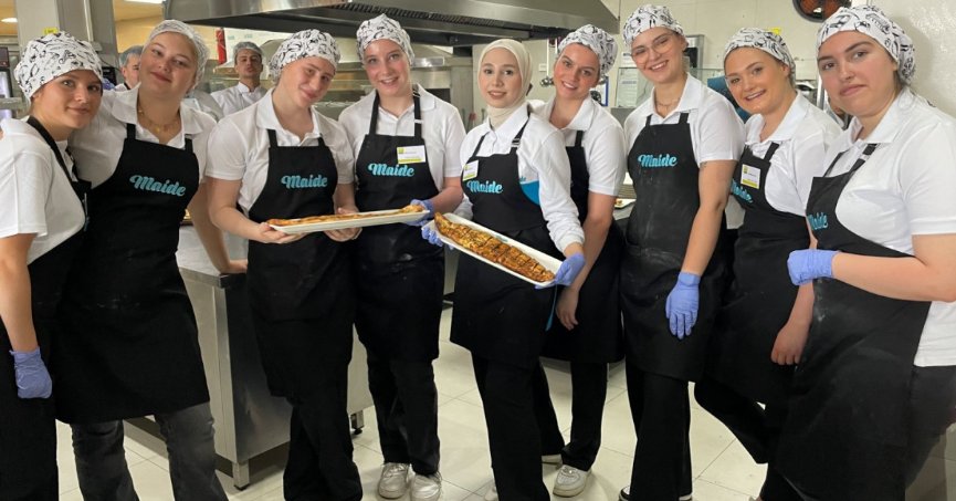 Hollandalı öğrenciler Türk mutfağını öğreniyor