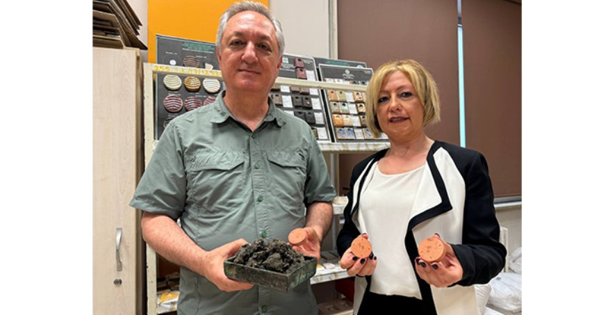 Körfez’den çıkarılan dip çamurundan tuğla üretildi