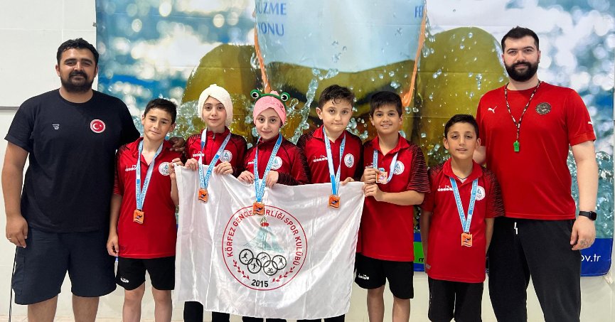 Körfezli yüzücülerden büyük başarı