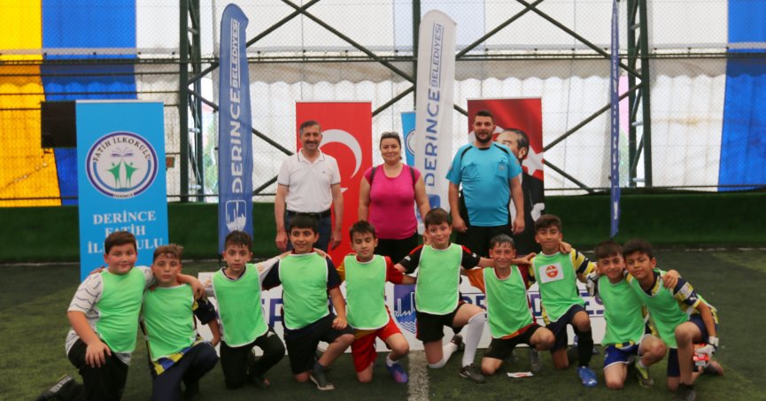 Miniklerin futbol turnuvası sona erdi