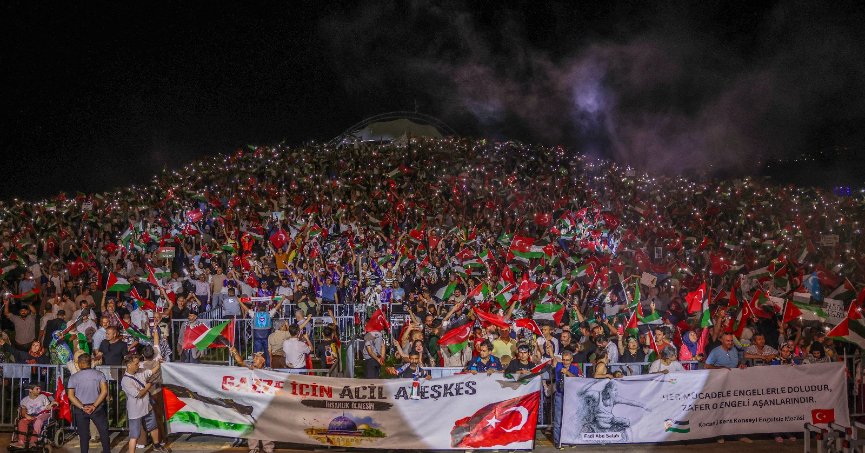 Kocaeli Filistin için tek yürek