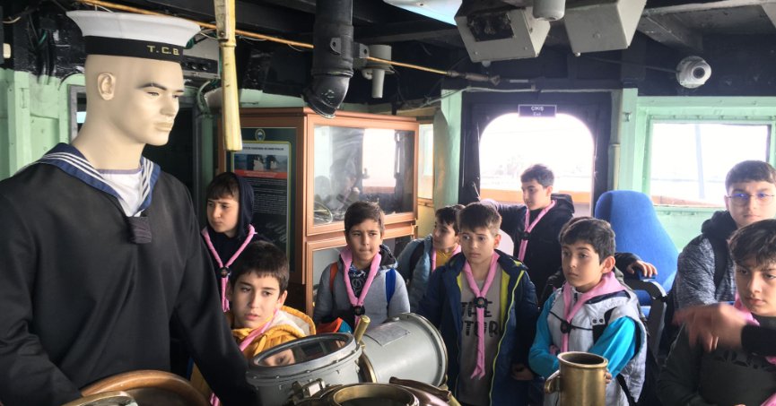 İzciler, Gayret Gemisi ve Ormanya’yı gezdi