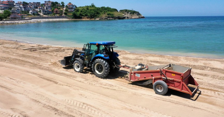 Seyrek Plajı yaza hazır
